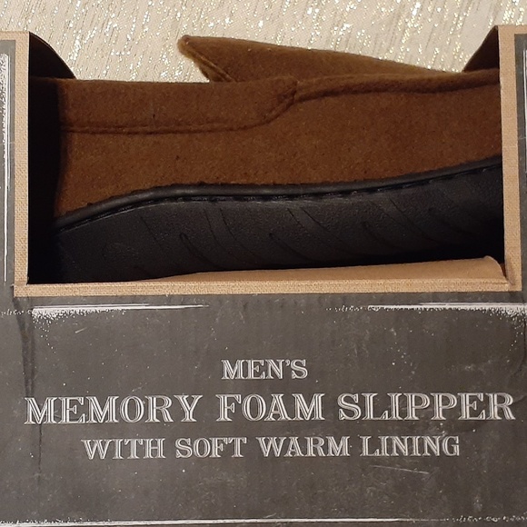 totes toasties mens memory foam slippers